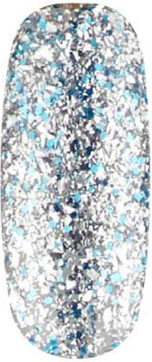Cinders Pantoffelen - UGGP-A0908 Urban Graffiti Sëlwer a bloe Glitterlack 15ml